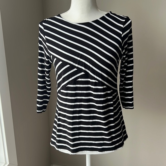 Laura Petites Striped Top - Picture 2 of 10